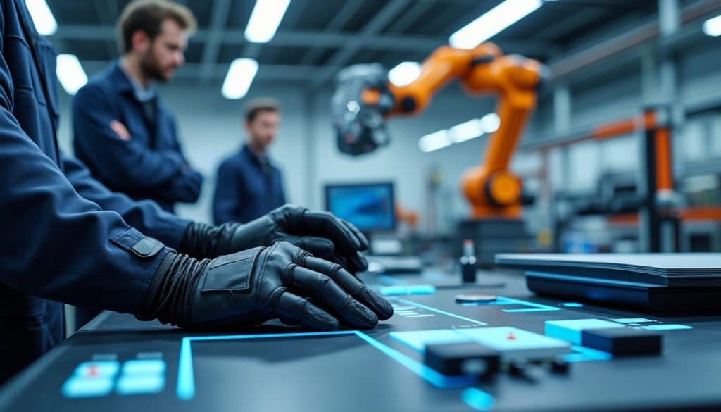 découvrez comment les gants haptiques trouvent leur place en entreprise : formation immersive, maintenance à distance, conception 3d et simulation.